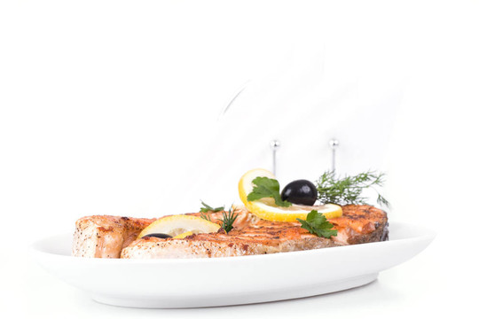 開胃的Grilled Salmon