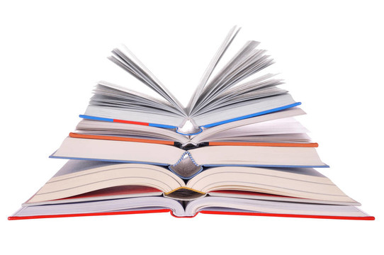 打開的書