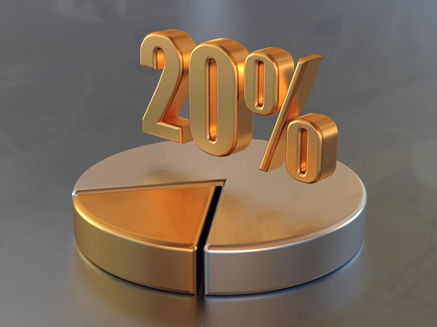 20%