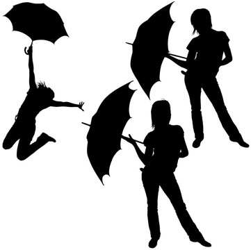 女孩和Umbrella