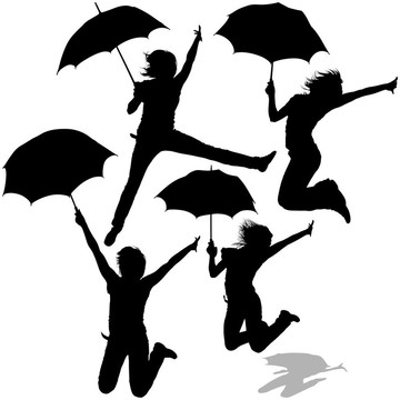 女孩和Umbrella