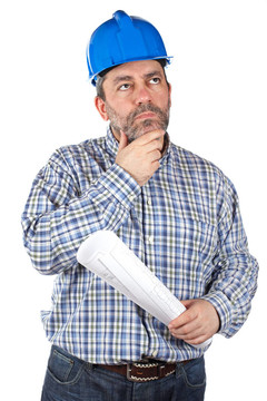 建筑工人的思考