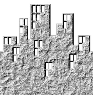 3d石建筑