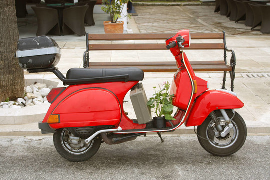 小型摩托車