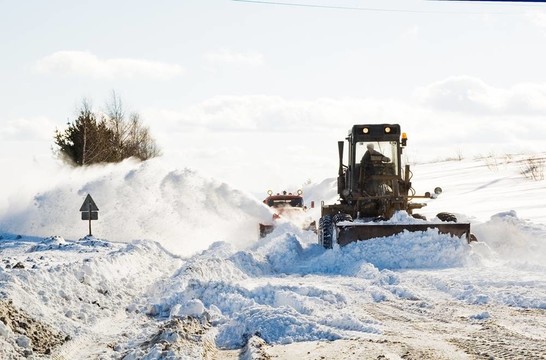 從道路上去除雪