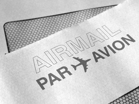 航空郵件