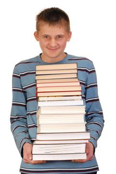 男孩的書