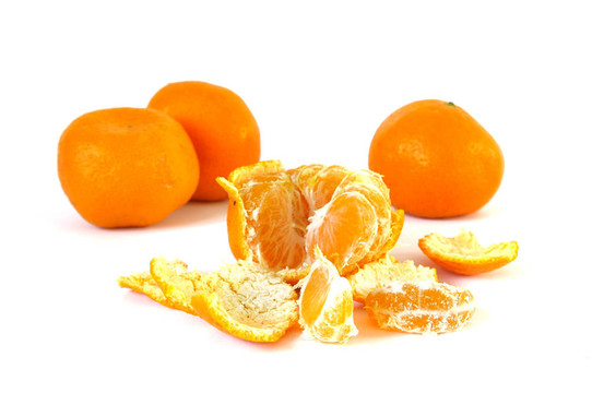Tangerine夜店上的白色