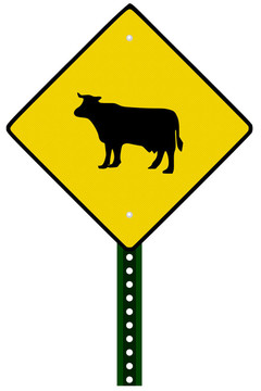 牛道口標(biāo)志
