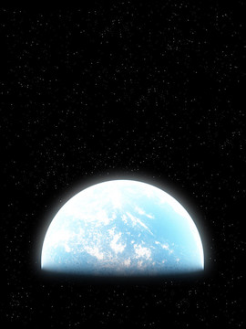 藍(lán)色的星球