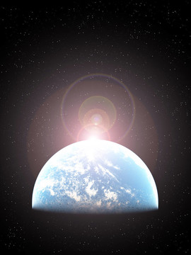 藍(lán)色的星球