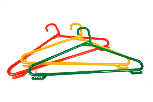 塑料clotheshangers