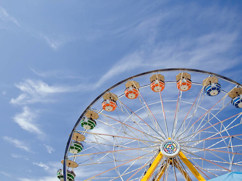 Farris Wheel在藍(lán)天