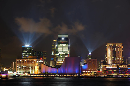 香港城市夜景