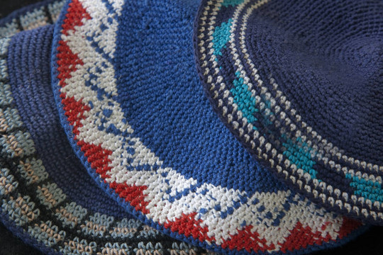 猶太小圓帽或知道kippahs
