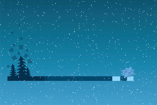 摘要冬季背景