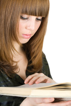 女孩讀書(shū)