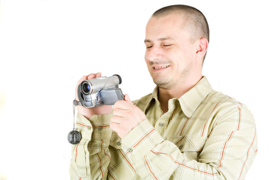 使用攝像機(jī)的人