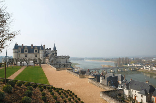 上了岸的盧瓦爾法國城堡；Amboise