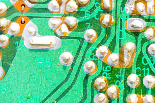 舊灰塵印刷電路