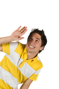 避免行動(dòng)中的年輕人