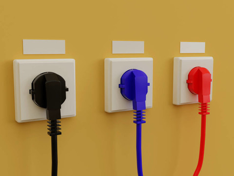 三電插座