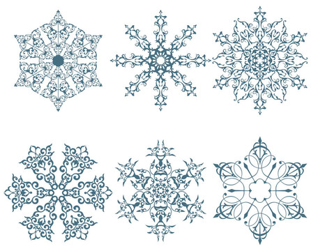 冬天的雪花