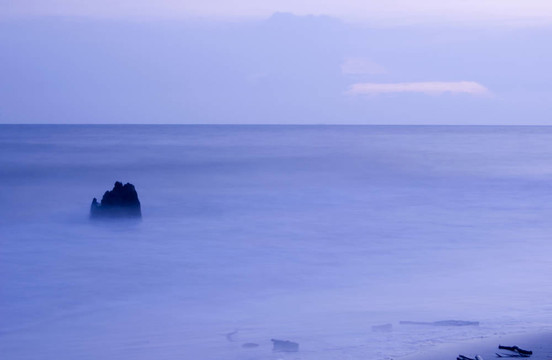 海灘的黃昏
