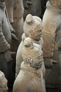 赤陶土士兵；西安；中國