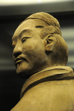 赤陶土士兵頭；西安；中國