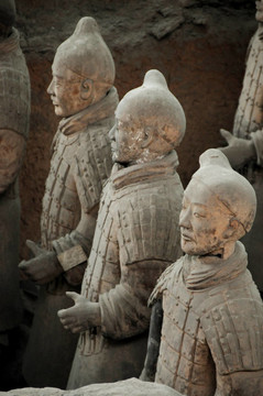 赤陶土士兵；西安；中國