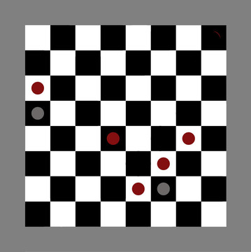 跳棋游戲結(jié)束了