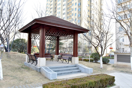 小區(qū)亭子