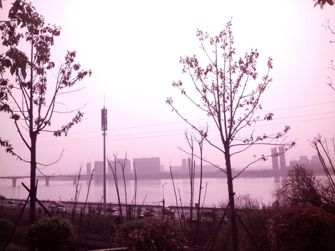 湘江邊風(fēng)景