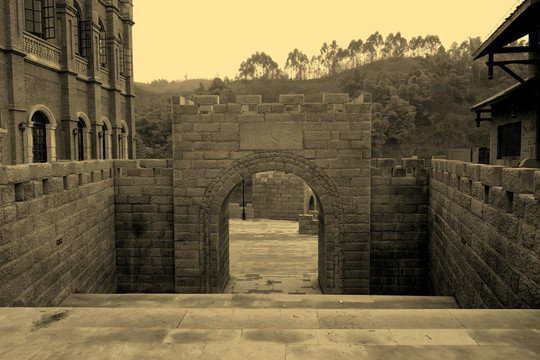 重慶古城 東水門(mén) 城門(mén)