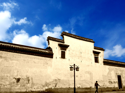 江南古鎮(zhèn) 馬頭墻 徽式建筑