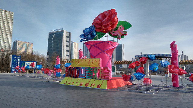 鮮花花燈 玫瑰花花燈 花燈