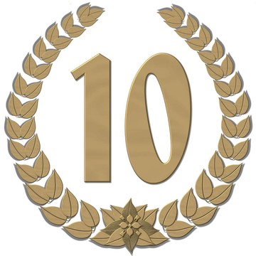 青銅月桂花冠10