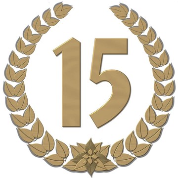 青銅月桂花冠15