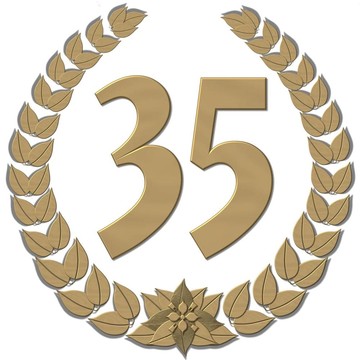 青銅月桂花冠35