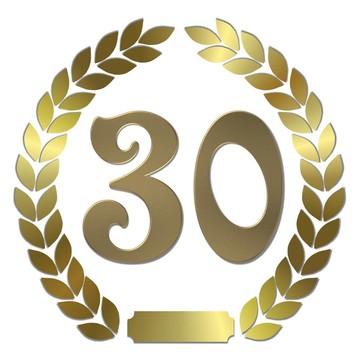 閃亮的金色桂冠花環(huán)