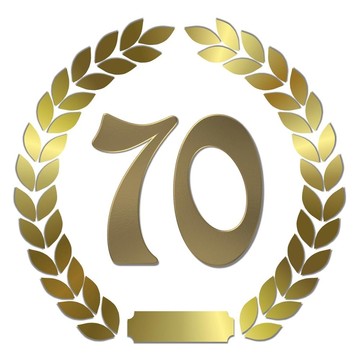 閃亮的金色桂冠花環(huán)