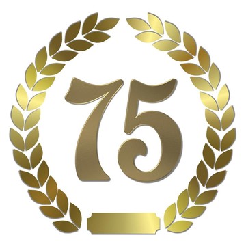 閃亮的金色桂冠花環(huán)