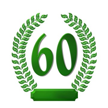 綠色月桂花環(huán)60