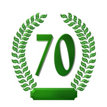 綠色月桂花環(huán)70