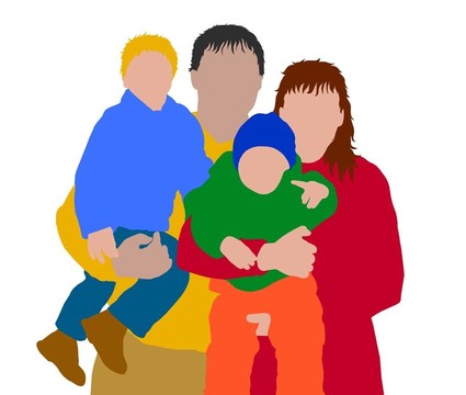 家庭插圖