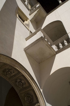 拱門和陽臺(tái)Wawel