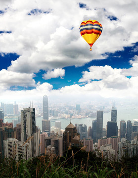 香港的天際線