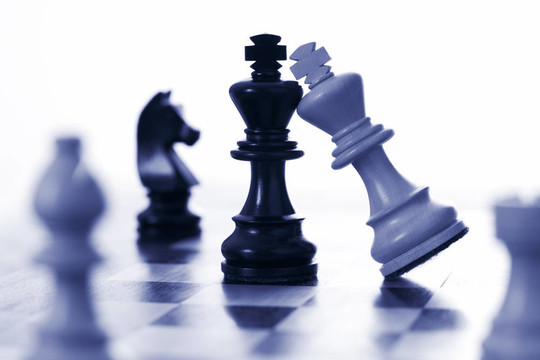 象棋白王攻擊黑王