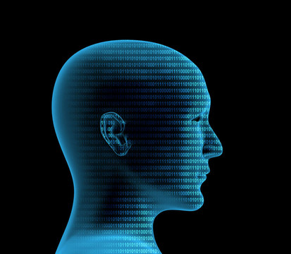從二進(jìn)制代碼的3D人類配置文件